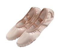 Zapatos de Ballet satén for niños, Hechos a Mano, Zapatos Suela Blanda for Mujer y Adulto, Baile for niñas para Mujer(Pink,35)