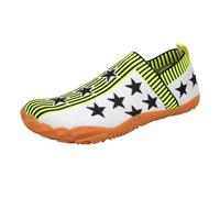 Zapatos de baño para hombre, zapatos descalzos para hombre, uso diario, informales, antideslizantes, de secado rápido, zapatos descalzos, zapatos de playa, ligeros, transpirables, Blanco, 37 EU