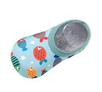 Zapatos de bebé 22 calcetines de natación descalzo, zapatos antideslizantes bebé niño zapatos de dibujos animados zapatos niñas 25, azul celeste, Talla única