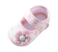Zapatos de bebé para aprender a andar con flores, zapatos de bebé transpirables suaves y planos, sandalias de verano, sandalias suaves y cómodas, sandalias de ocio de un solo color para primavera