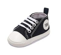Zapatos de bebé para interiores para niños pequeños, suela suave, 9 años, zapatos para correr, Black, 21 EU