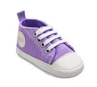 Zapatos de bebé para interiores para niños pequeños, suela suave, 9 años, zapatos para correr, Purple, 22 EU