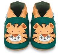 Zapatos de Bebé - Zapatillas de Cuero Niño Niña - Patucos de Piel con Elástico - Zapatitos Primeros Pasos - Pantuflas Infantiles 0-24 Meses