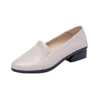 Zapatos De Boda De Las Mujeres Con Botas De Plataforma Espesamiento De Las Mujeres Zapatos Mocasines, gris, 39