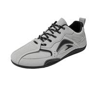Zapatos de bolos para el césped, tenis de ajuste ancho con cordones para hombre, zapatillas de entrenamiento de baloncesto, antideslizantes, calzado deportivo, parte superior baja, zapatos planos