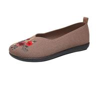 Zapatos de bota para mujer, zapatos de punto, elegantes, zapatos de salud, zapatos de ocio, zapatos ortopédicos, zapatos de verano, zapatos de caminar, suela plana, transpirables, ligeros y cómodos