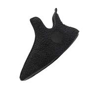 Zapatos de cabaña para mujer, de felpa, gris, pantuflas para mujer, de caña alta, de invierno, forradas, antideslizantes, unisex, para casa, parejas, zapatos de casa, zapatos para exteriores, Negro