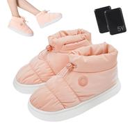 Zapatos de calefacción eléctricos, zapatos calentados para calentar los pies | Botas de nieve de invierno antideslizantes con calefacción | Eléctrico para calentar los pies, calor y cómodo invierno