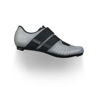 Zapatos De Carretera Fizik Tempo Powerstrap R5 Reflectantes Gris Negro EU 38