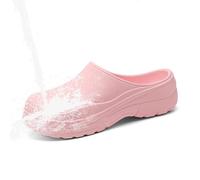 Zapatos de Chef Antideslizantes Hombre y Mujer - Zuecos Profesionales for Cocina, Transpirables y Seguros, Ideales for Restaurantes y Hostelería(Pink,43-44)