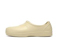 Zapatos de Chef for Hombres Antideslizantes Impermeables Zapatos de Cocina Unisex for Adultos Zapatos de Seguridad Planos Informales for Hombres(Beige,38-39)