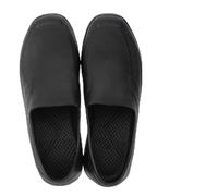 Zapatos de Chef Profesionales - Antideslizantes & Resistentes a Aceite/Agua - Calzado Seguridad Cocina Ligero y Cómodo para Cocineros y Personal Restauración(Black,EU44)