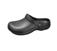 Zapatos de cocina antideslizantes zuecos zapatos de trabajo zapatos de cocina para hombres zapatos de cocina zapatos de chef para mujer, Negro , 42 EU