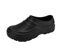 Zapatos de Cocina para Hombre Antideslizantes para Zapatos de Chef, Zapatos Trabajo Antideslizantes, Zapatillas Informales Moda, Deportivas un Solo Paso(Black,45 EU)