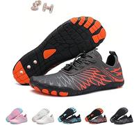 Zapatos de conexión a tierra con cobre, calzado descalzo con conexión a tierra de cobre, para mujer y hombre, puntera ancha, suave y cómodo, 5C, 49 EU