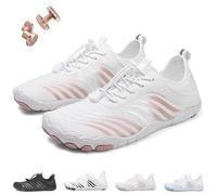 Zapatos de conexión a Tierra con Cobre, Calzado Descalzo de conexión a Tierra, Zapatos de Senderismo Descalzos para Mujer, Suaves y cómodos (C-Pink,40)