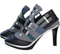 Zapatos de cosplay de Halloween para mujer conjunto de disfraz de Anime para fiesta de carnaval Halloween con suela gruesa y punta redonda regalo para chica Kawaii (Elegancia 2,37)