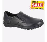 Zapatos De Cuero Casual De Moda Para Hombre Imac Walker Negros
