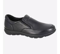 Zapatos De Cuero Casual De Moda Para Hombre Imac Walker Negros