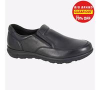 Zapatos De Cuero Casual De Moda Para Hombre Imac Walker Negros