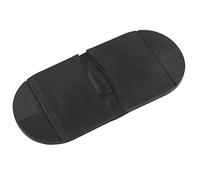 Zapatos de cuero de caucho natural Suela de ante/talón Suela de caucho resistente al desgaste Zapatos hechos a mano Reparación de media suela para reparación de zapatos de cuero(Tacón negro)