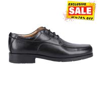 Amblers Safety Birmingham Hombre Elegante Cuero Gibsons Zapatos Negros