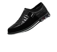 Zapatos de cuero para hombre, zapatos casuales de negocios, mocasines de trabajo, oficina, zapatos formales de boda, zapatos ligeros para conducir, cómodos, zapatillas de chef, antideslizantes