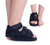 Zapatos De Descompresión Para Antepié/Talón, Médicos Calzado Rehabilitación Postoperatorio Con Correa Ajustable De Vel-cro, Zapato Posquirúrgico De Yeso Para Fracturas De Tobillo,C/M