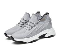 Zapatos de elevación de altura invisibles para hombre, transpirables, ligeros, antideslizantes, zapatillas deportivas al aire libre, fitness, zapatillas de correr en calle, 6/8/10 cm más grandes