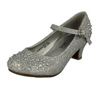 Zapatos De Fiesta Con Tacón De Gatito Brillante Spot On Para Niñas