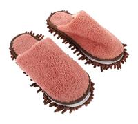 Zapatos de Fregona Prácticos, Lavables, Chenilla, Invierno, Mujer | Algodón y Chenilla, Silenciosos al Caminar, Multiuso en Baños y Hogar, para Pelo de Mascotas y Suelos