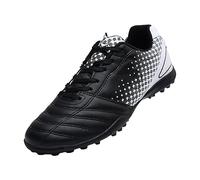 Zapatos de fútbol para niños de 7 a 15 años, zapatos de entrenamiento para correr para niños de 7 a 15 años, zapatos para niños pequeños, Black, 38/38.5 EU