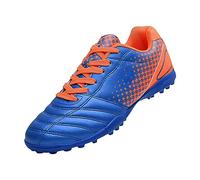 Zapatos de fútbol para niños de 7 a 15 años, zapatos de entrenamiento para correr para niños de 7 a 15 años, zapatos para niños pequeños, Blue, 38/38.5 EU