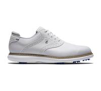 Footjoy Traditions, Zapatos de Golf Hombre, Blanco, 40 EU