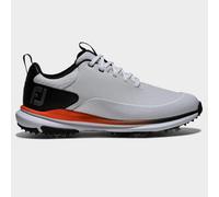 Zapatos de golf para hombre, rival Footjoy Tour, blanco naranja 41