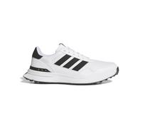 adidas Hombre S2G 26 Leather Spikeless Golf Shoe, FTWR White/Core Black/FTWR White, 44 EU