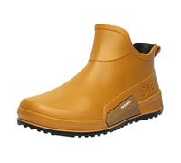 Zapatos de goma para mujer y hombre, primavera, verano y otoño, de manga corta, para parejas, estudiantes, trabajo, pesca, lavado de coches, cocina, no cálidos, para lluvia y comedores, Brown, 39 EU