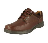 Zapatos De Hombre Clarks Un Brawley Con Cordones Desestructurados