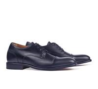 Zapatos de Hombre con Alzas Que Aumentan Altura hasta 7 cm. Fabricados en Piel. Modelo Birmingham Azul (Azul, Sistema Tallas Calzado EU, Adulto, Hombre, Números, Mediano, 44)