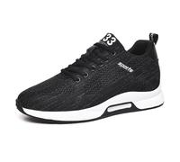 Zapatos de hombre invisibles zapatos elevadores zapatos mujer elevador altura invisible elevación zapatillas más altas zapatillas ligeras transpirables zapatos de caminar unisex malla zapatos