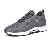Zapatos de hombre invisibles zapatos elevadores zapatos mujer elevador altura invisible elevación zapatillas más altas zapatillas ligeras transpirables zapatos de caminar unisex malla zapatos