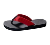Zapatos de hombre negro zapatillas hombres verano casual al aire libre desgaste playa no slip transpirable chanclas clip dedo del pie grande tamaño plano inferior zapatillas sandalias diabéticas