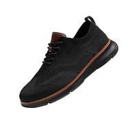 Zapatos de hombre Zapatillas de malla, zapatos casuales para hombre, zapatillas deportivas para correr, de malla, transpirables, zapatillas de trabajo a la moda, zapatos de trabajo ligeros, zapatos de