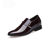 Zapatos de Hombre, Zapatos de Vestir para Hombre, Zapatos de Cuero Italianos, Zapatos de Cuero sin Cordones para Hombre, Zapatos Formales con Flash para Hombre, Zapatos con Punta Estrecha para Hombre