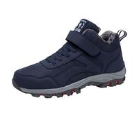 Zapatos de invierno para hombre, botas de invierno cálidas, par de mujeres medianas y mayores, top alto con bragas de terciopelo grueso y cómodos zapatos de algodón deportivos cálidos, zapatos de