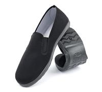 Zapatos de Kung Fu de Beijing Antiguos, Zapatos Unisex de Artes Marciales Tradicionales de Tai Chi con Parte Superior de Lona y Suela de Goma Antideslizante,duraderos y con diseño Cultural. Size 40