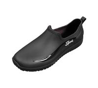 Zapatos de lluvia para hombre, antideslizantes, resistentes al aceite, antideslizantes, para restaurante, cocina, trabajo, moda, zapatos de goma, cómodos, zapatos de jardín, zapatos de pesca de