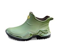 Zapatos de Lluvia para Hombre, Antideslizantes y de Alto Rendimiento para Condiciones húmedas, Actividades al Aire Libre en Primavera y Verano. Cubre Calzado Lluvia (Dark Green, 43)