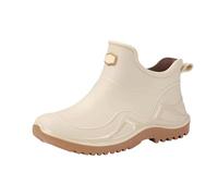 Zapatos de Lluvia versátiles, Botines Cortos, Calzado para Exteriores de Uso Diario, Impermeables y Antideslizantes para Hombre, Ideales para Ciudad y Campo en días lluviosos