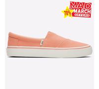 Zapatos De Lona Casual Para Mujeres Toms Alpargat Fénix Naranja
